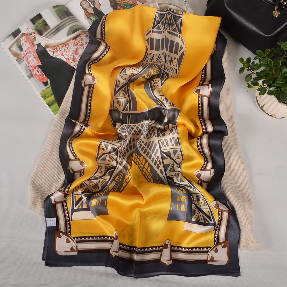 BYSIFA| New Bright Yellow 100% - огляд і ціна Shawl Wrap Winter