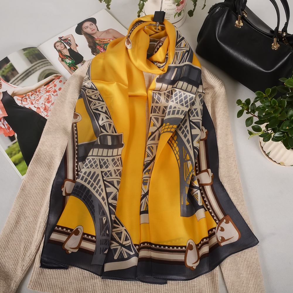 BYSIFA| New Bright Yellow 100% - огляд і ціна Shawl Wrap Winter