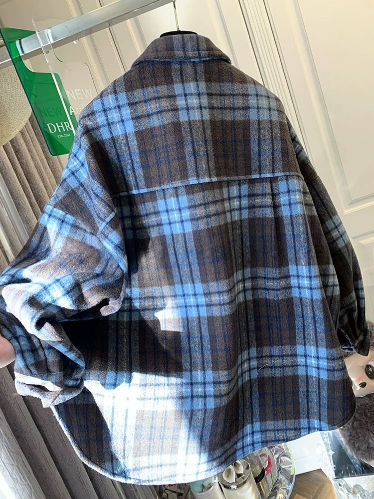 plus Size Women's Plaid Flanne - огляд і ціна Flannel Shirt Lined