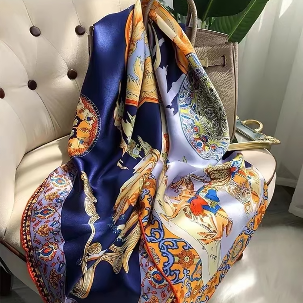 BYSIFA|Blue Luxury Femmes 100% - огляд і ціна Shawl Wrap Winter