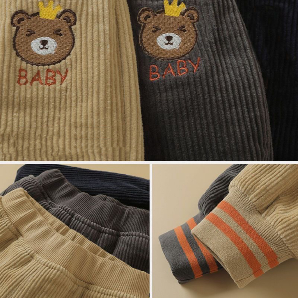 1pcs Boys Girls Winter Velvet  - огляд і ціна Corduroy Pant Warm