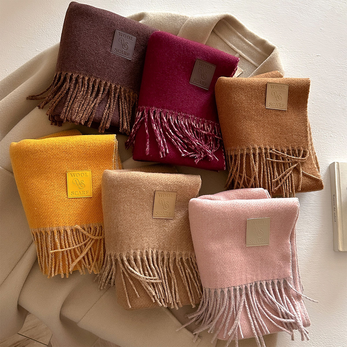 NEW Wool Winter Thick Warm Sca - огляд і ціна Cashmere Pashmina Wrap