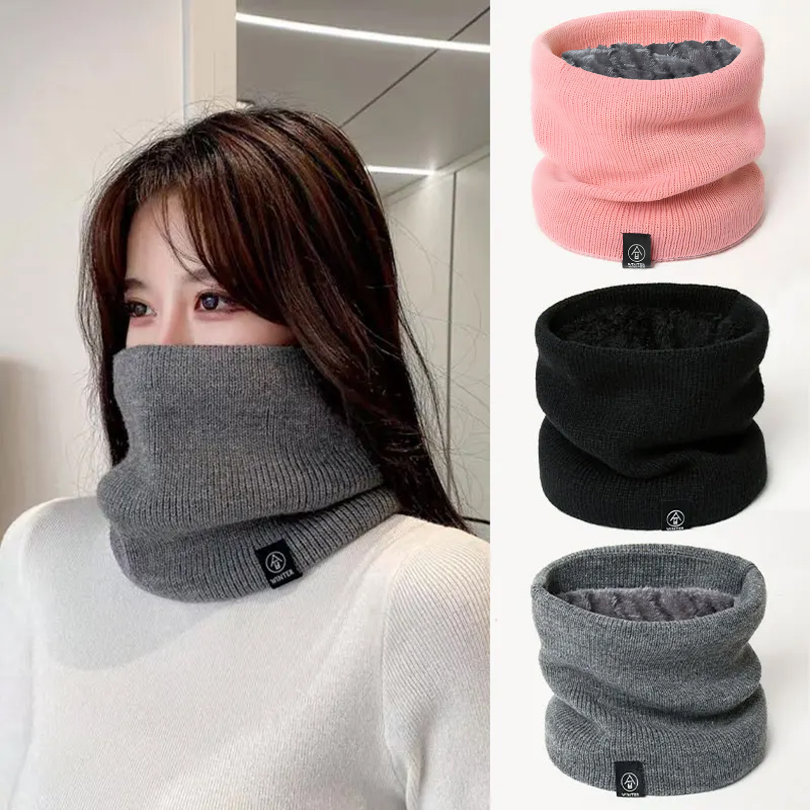 Fashion Women Knitted Scarf So - огляд і ціна Wool Scarf Men