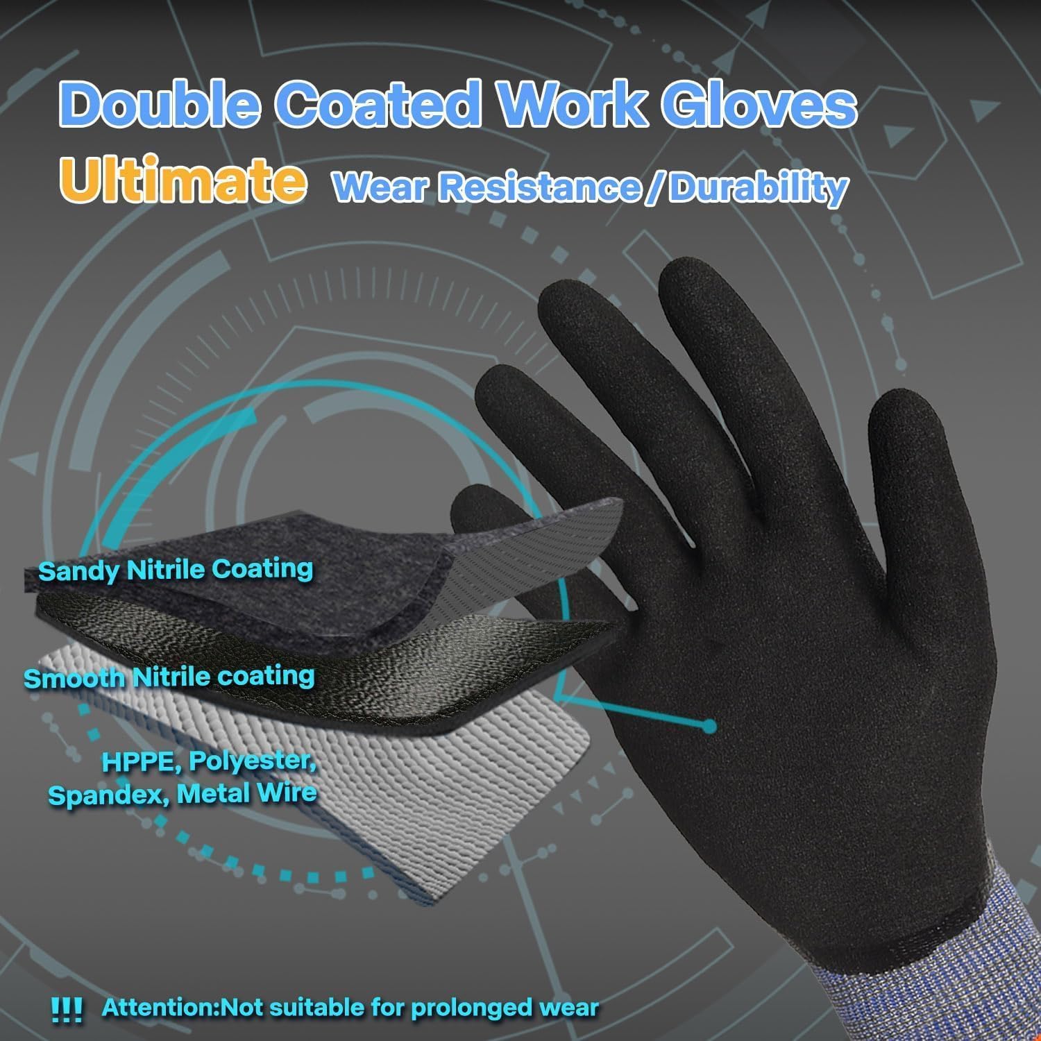ANSI A9 Cut Resistant Gloves,  - огляд і ціна Touch Screen Gloves