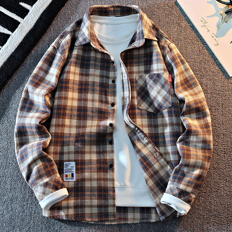 2025 New Arrival Mens Plaid Sh - огляд і ціна Flannel Shirt Lined