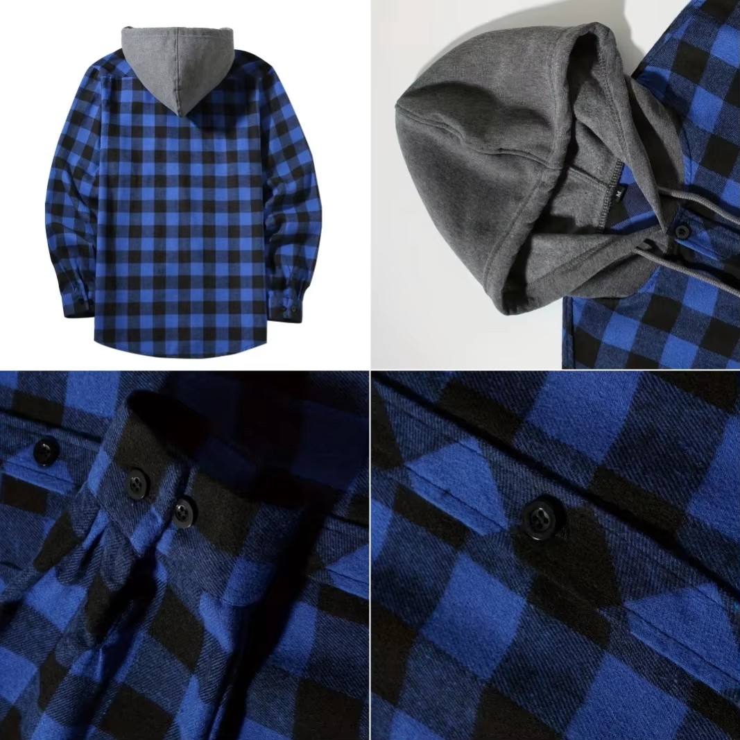 Men's Business Spring And Autu - огляд і ціна Flannel Shirt Lined