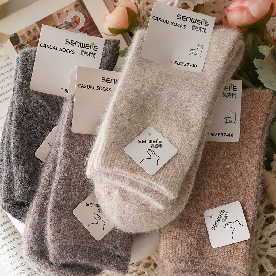 Thickened Wool & Rabbit Hair M - огляд і ціна Thermal Sock Wool