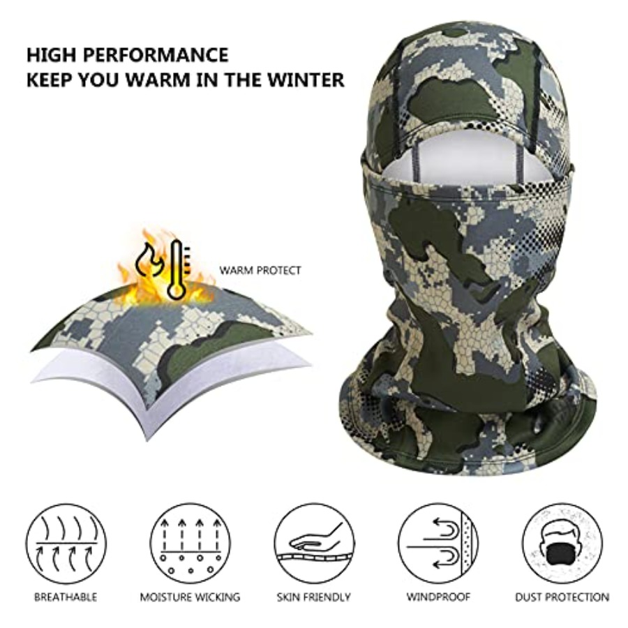 Winter Balaclava Fleece Ski Ma - огляд і ціна Balaclava Ski Mask