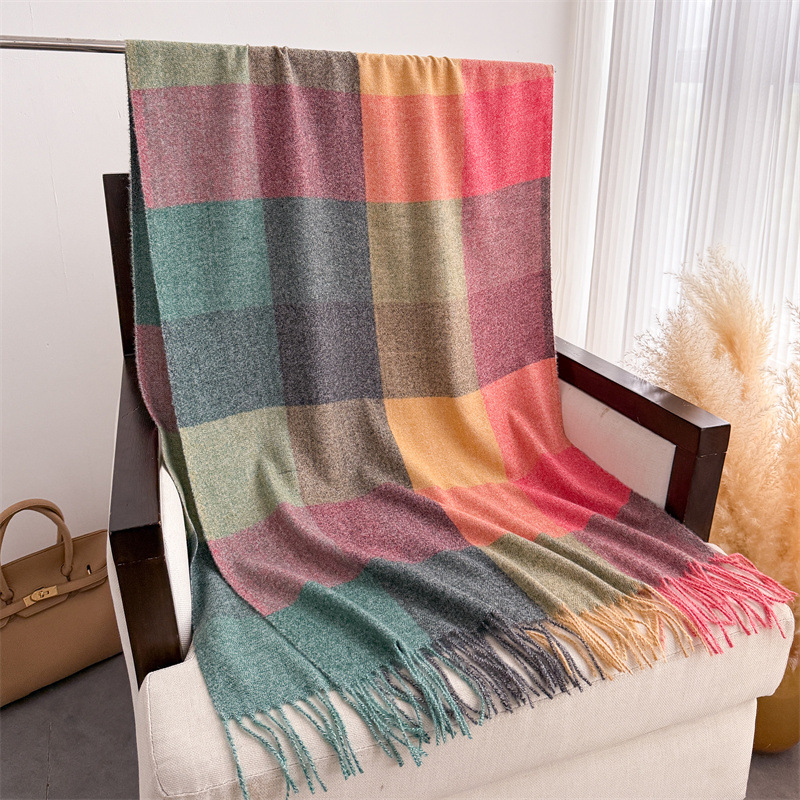 200*64cm New Fashion Cashmere  - огляд і ціна Wool Scarf Men