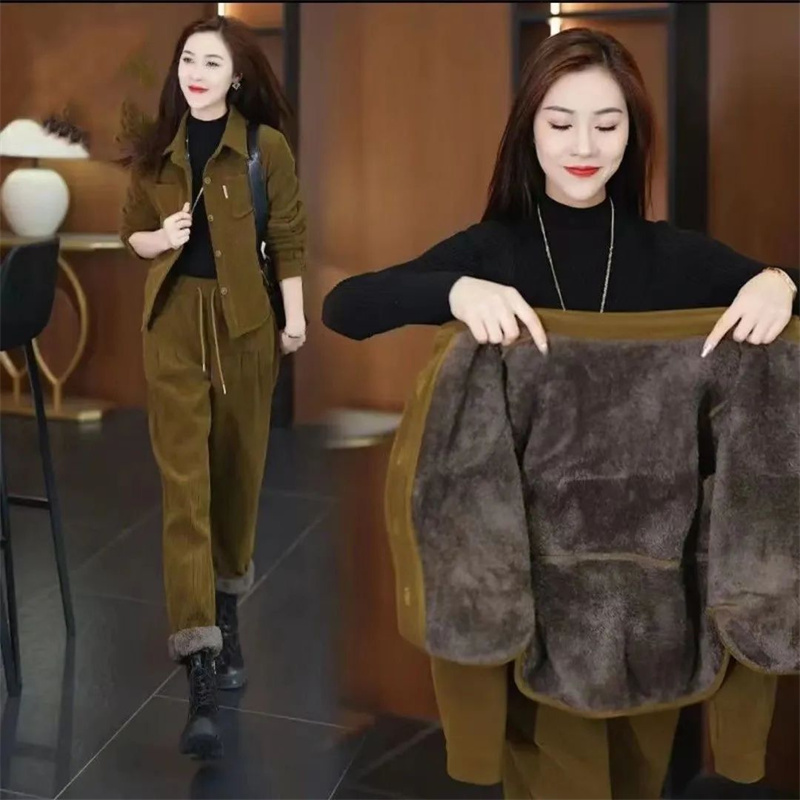 Autumn Winter Thick Corduroy S - огляд і ціна Corduroy Pant Warm