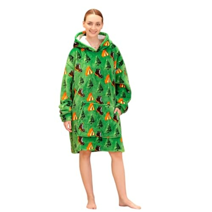 Wearable Blanket Hoodie for Ad - огляд і ціна Sherpa Hoodie Fleece