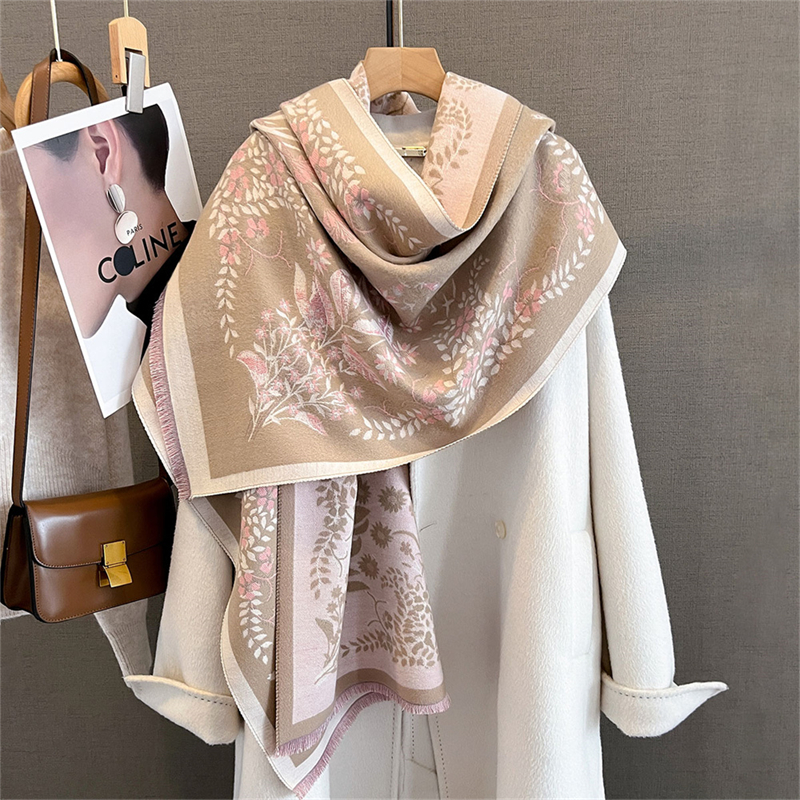 2025 Winter Warm Cashmere Scar - огляд і ціна Cashmere Pashmina Wrap