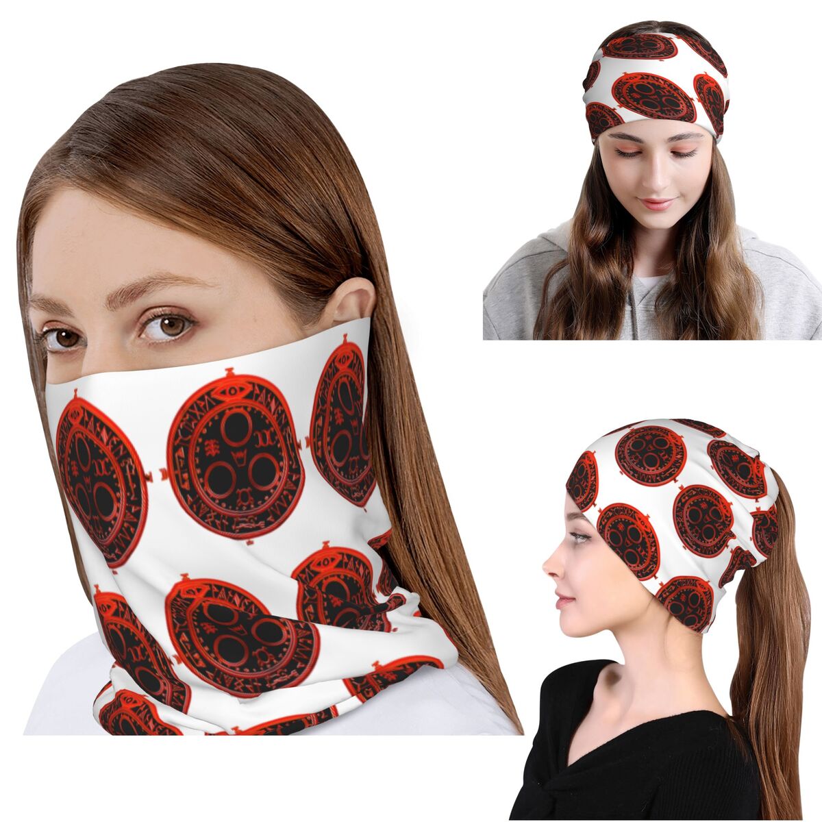 Silent Hill Bandana Neck Cover - огляд і ціна Knit Beanie Hat Warm