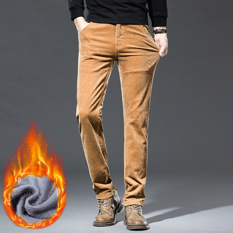 Winter New Men's Corduroy Flee - огляд і ціна Corduroy Pant Warm