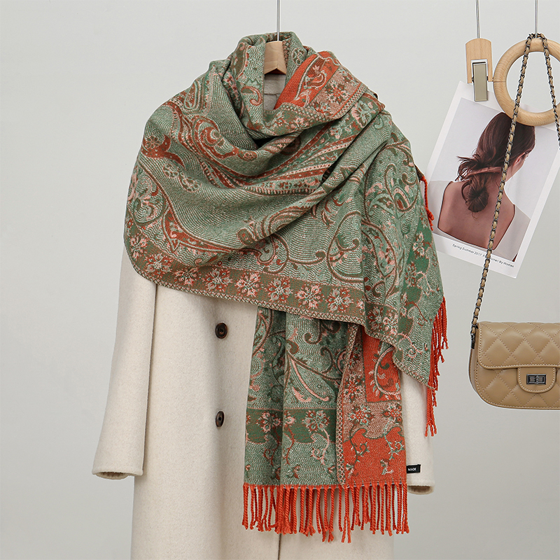 2024 Fashion Ethnic Style Wome - огляд і ціна Cashmere Pashmina Wrap