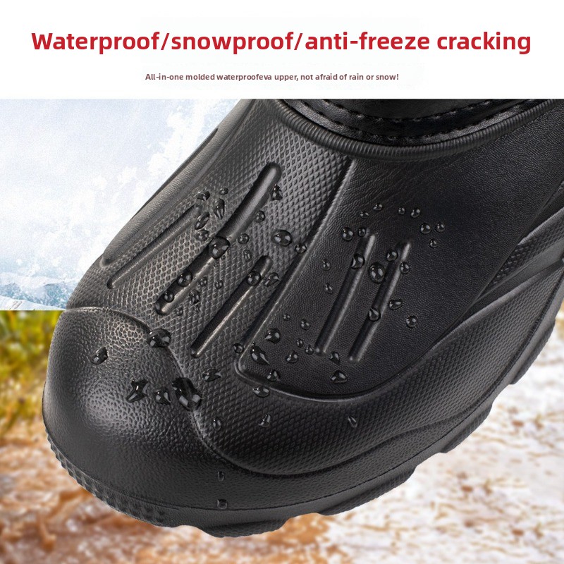 Men's Mid-calf Rain Boots Outd - огляд і ціна Waterproof Winter Boot