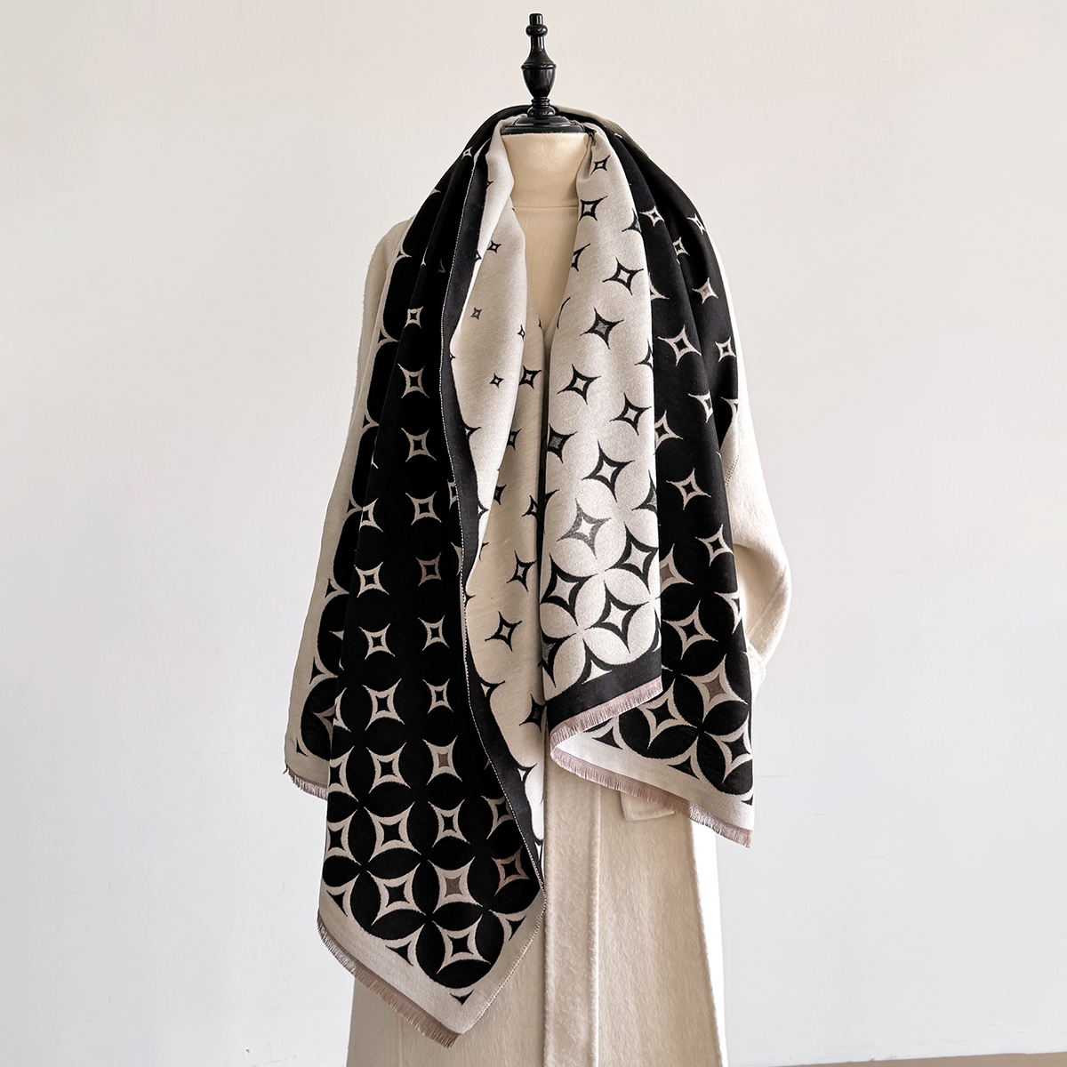 Luxury Winter Scarf Women Cash - огляд і ціна Wool Scarf Men