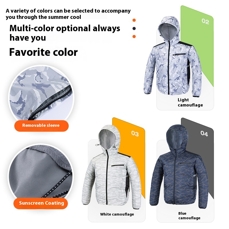 Air Conditioner Clothes Heat R - огляд і ціна Heated Vest Battery