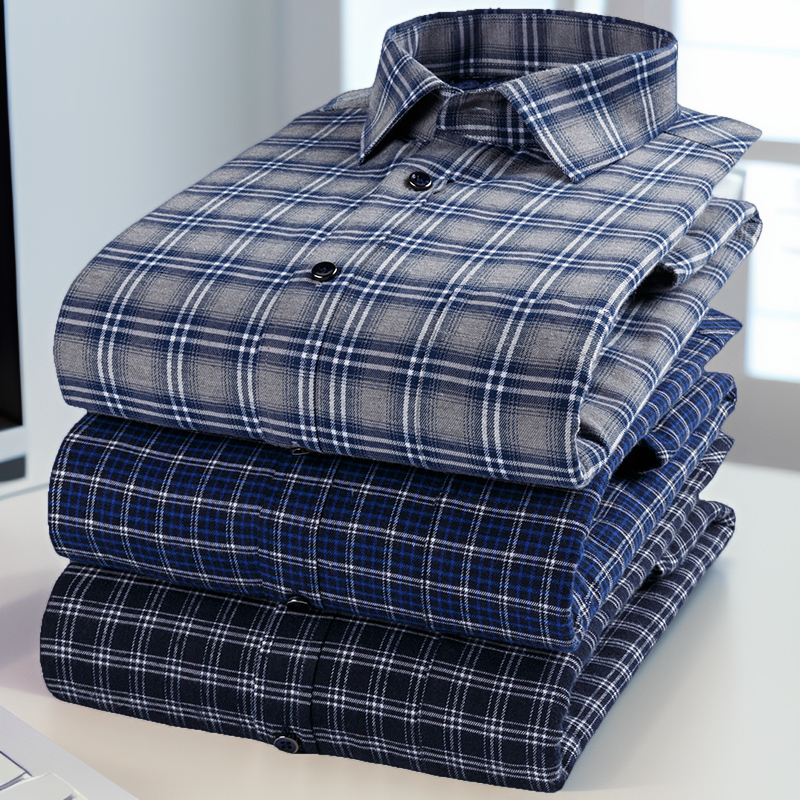 Men's Winter Flannel Shirt, Lo - огляд і ціна Flannel Shirt Lined