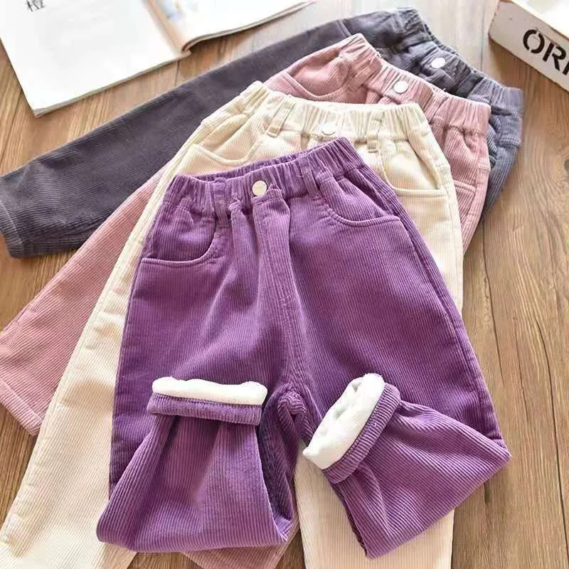 Velvet Lined Corduroy Kids Har - огляд і ціна Corduroy Pant Warm