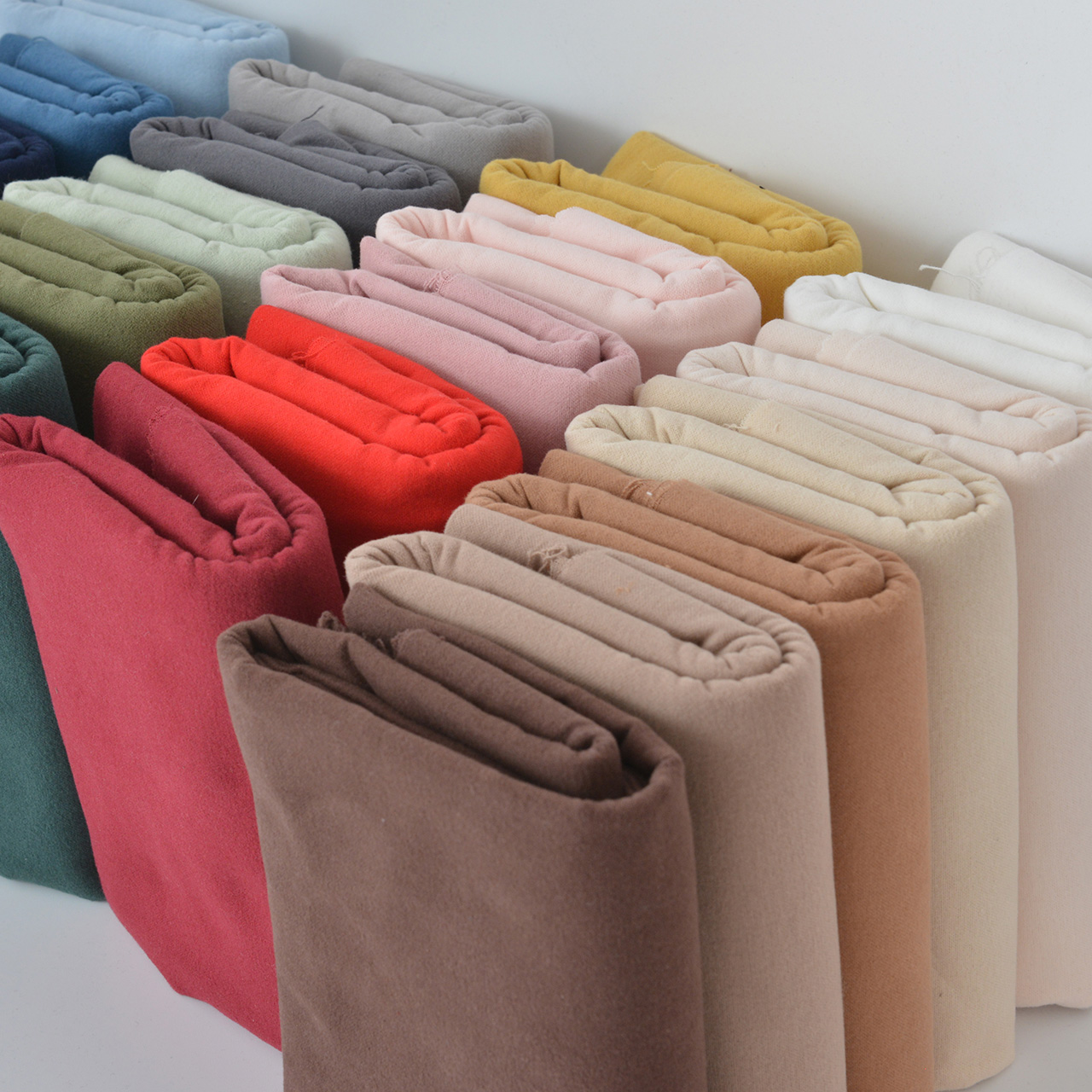 Half Meter Solid color Baby's  - огляд і ціна Flannel Shirt Lined