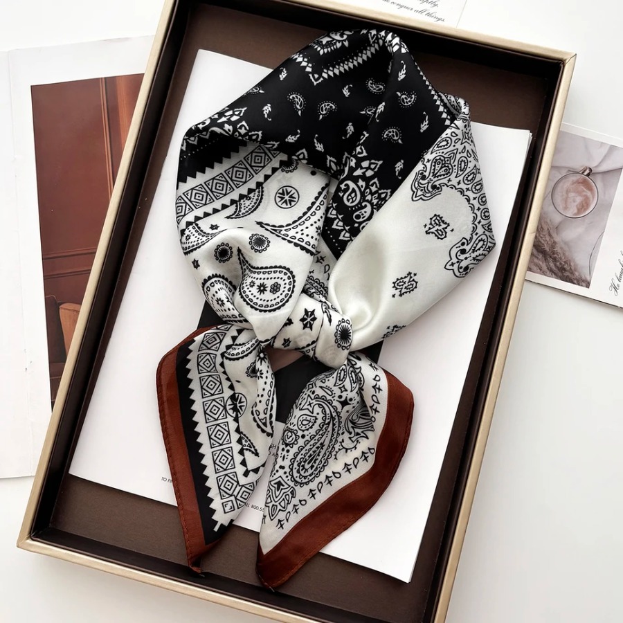 2025 Silk Shawl Square Scarf F - огляд і ціна Shawl Wrap Winter